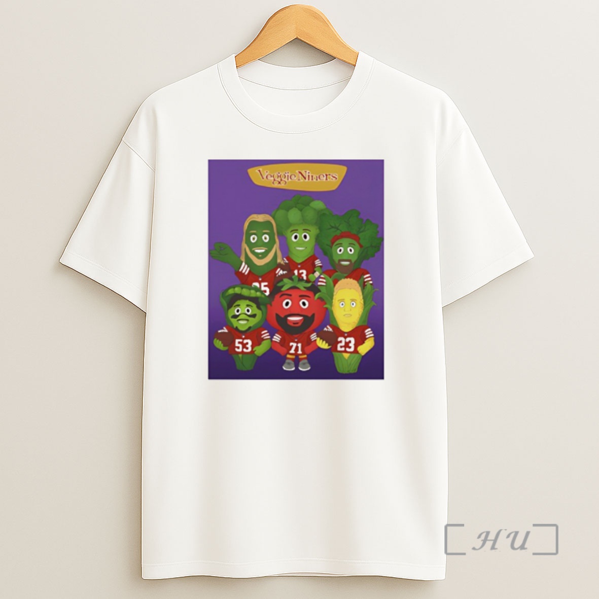 Officials San Francisco 49ers Veggieniners Vegetable Players Funny Shirt Sweatshirt Tee