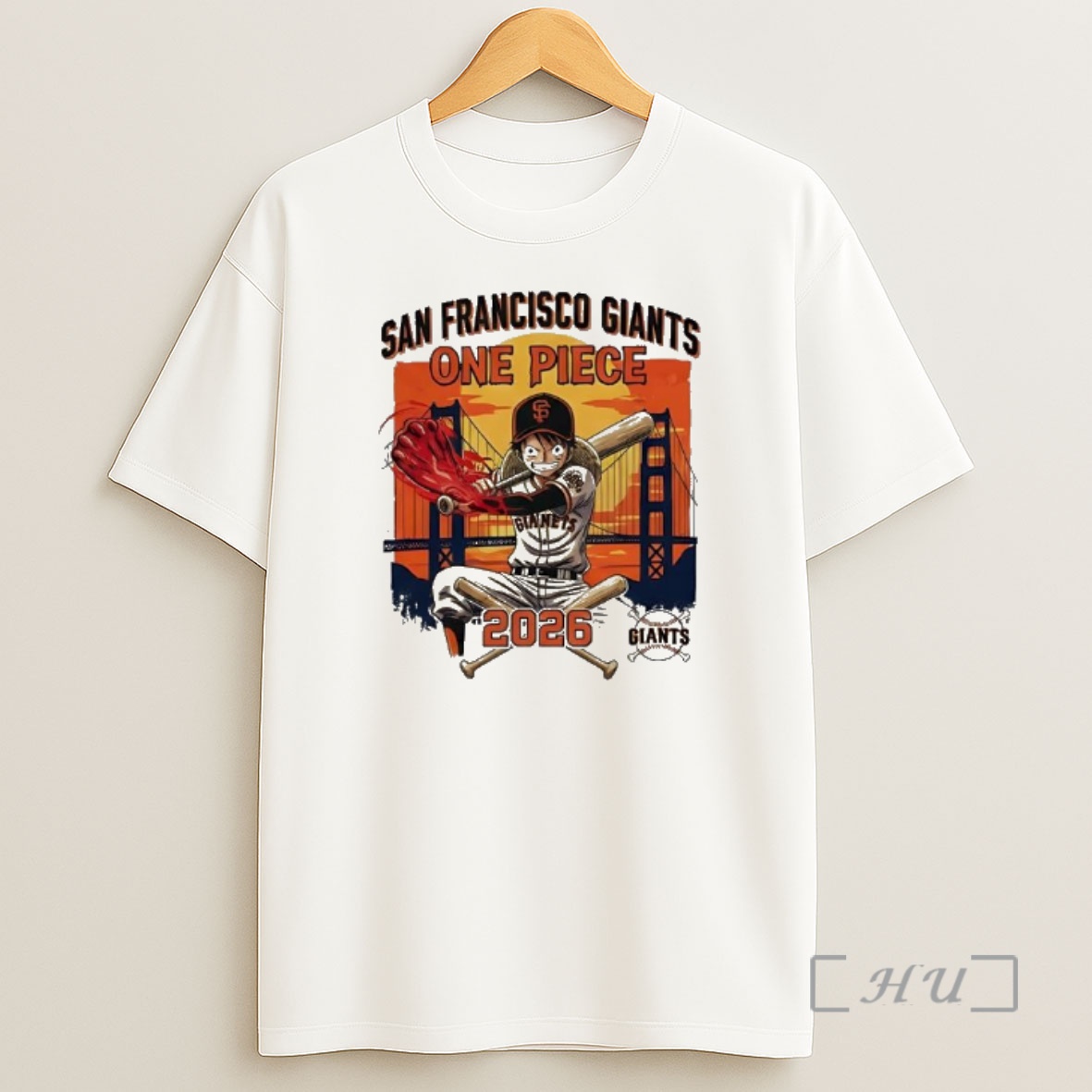 Officials San Francisco Giants One Piece 2026 Luffy Shirt Sweatshirt Tee