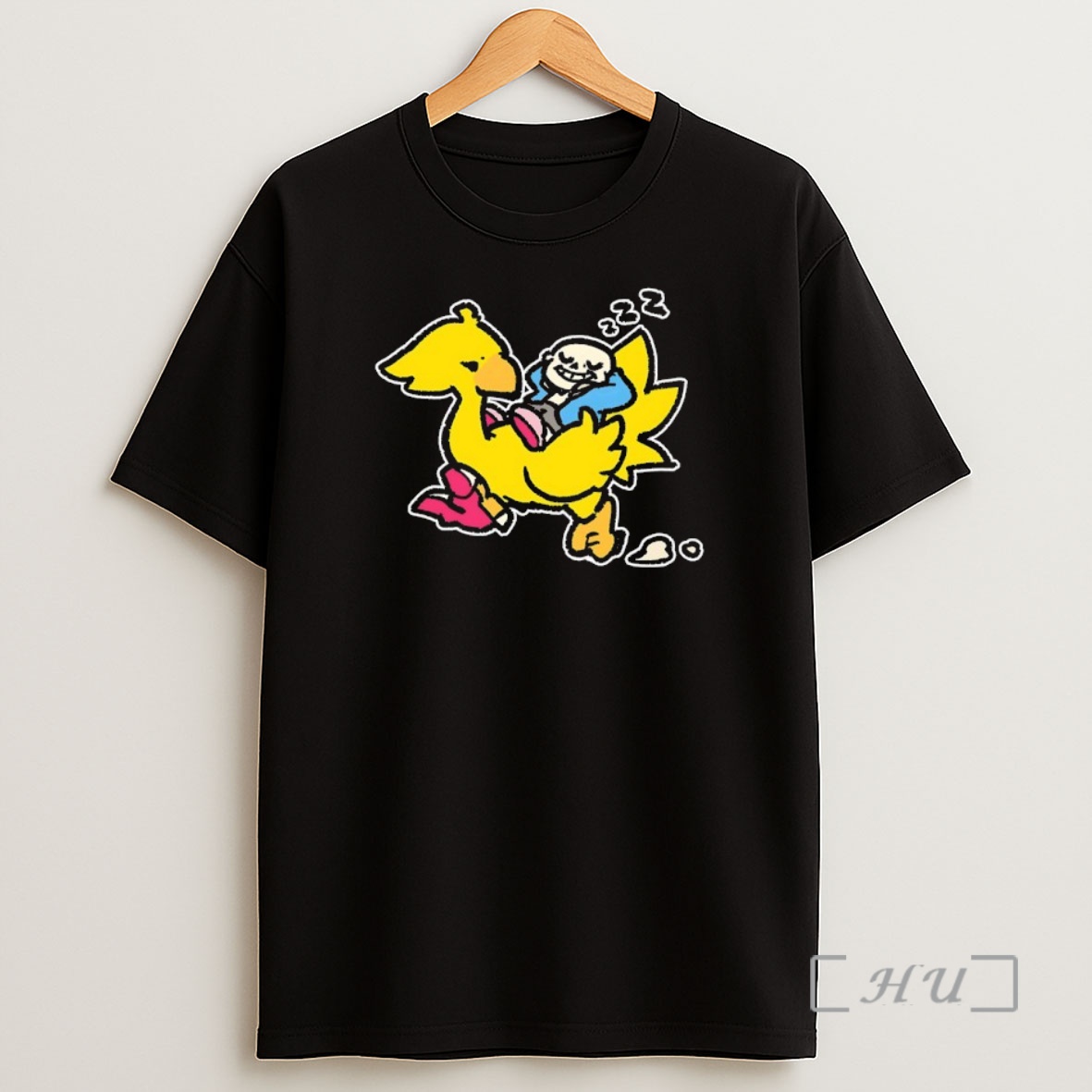 Officials Sans And Chocobo Shirt Sweatshirt Tee