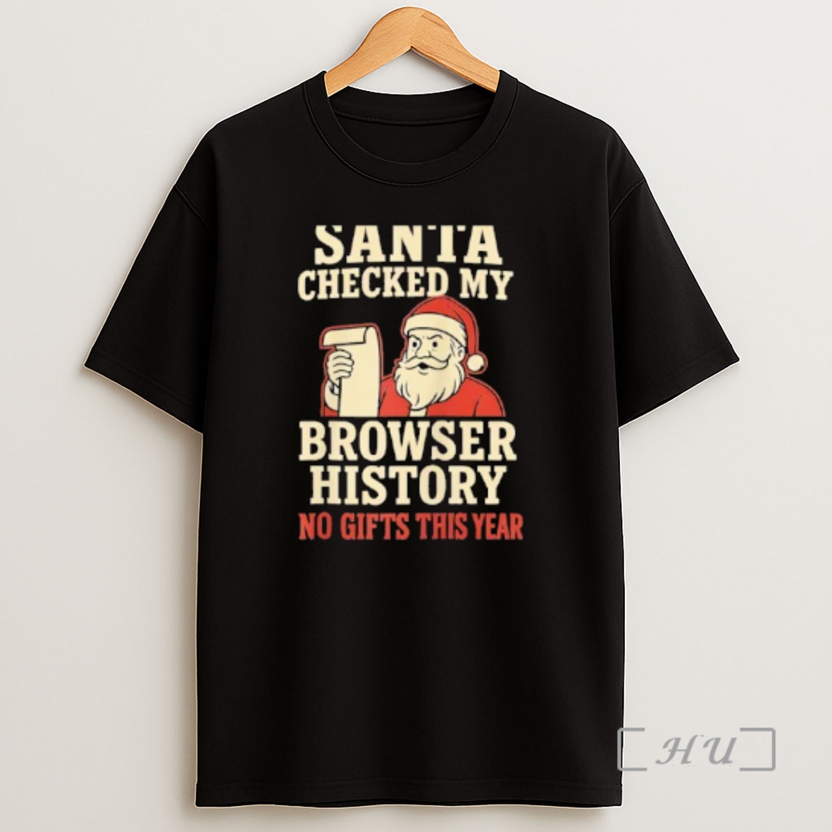 Officials Santa Christmas Browser History Humor Shirt Sweatshirt Tee