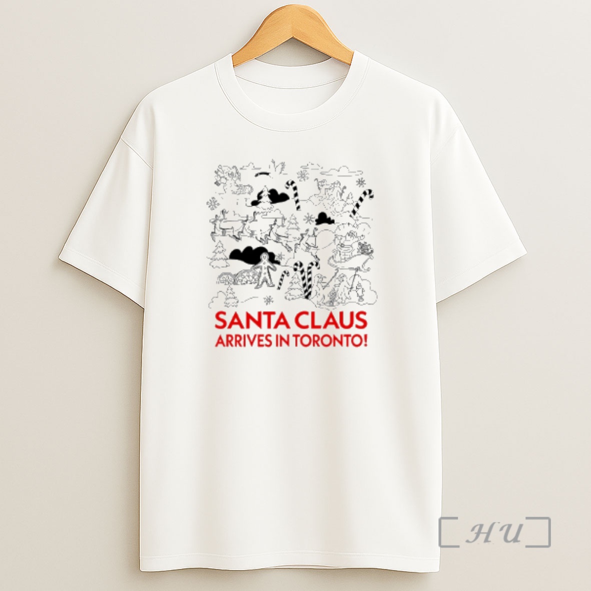 Officials Santa Claus Arrives In Toronto Christmas Shirt Sweatshirt Tee
