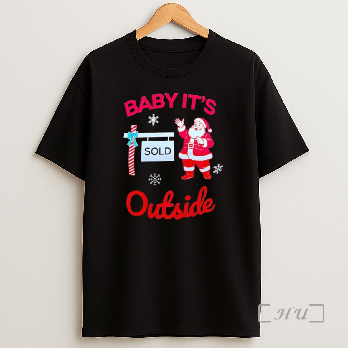 Officials Santa Claus Baby Its Cold Outside Christmas Shirt Sweatshirt Tee