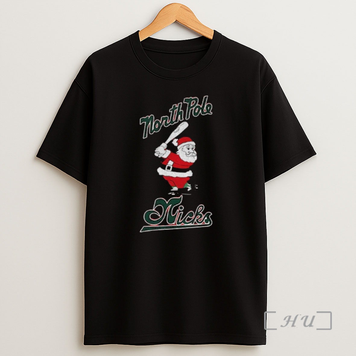 Officials Santa Claus North Pole Nicks Baseball Christmas 2025 Shirt Sweatshirt Tee
