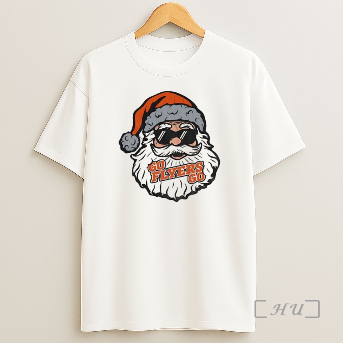 Officials Santa Claus X Philadelphia Flyers Go Flyers Go Hockey 2025 Christmas Premium Shirt Sweatshirt Tee