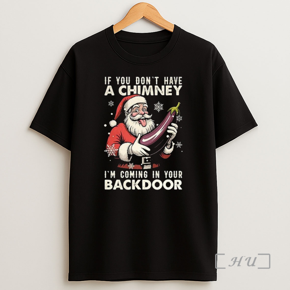 Officials Santa If You Dont Have A Chimney Im Coming In Your Backdoor Ugly Christmas Premium Shirt Sweatshirt Tee