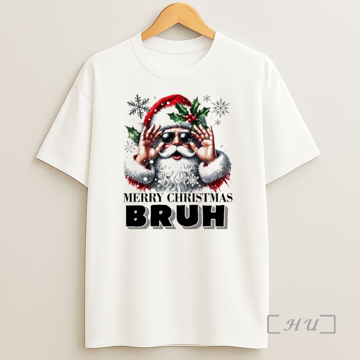 Officials Santa Merry Christmas Bruh Premium Shirt Sweatshirt Tee