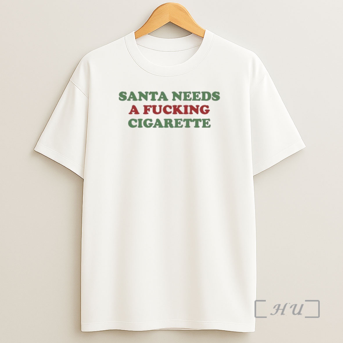 Officials Santa Needs A Fucking Cigarette Premium Shirt Sweatshirt Tee