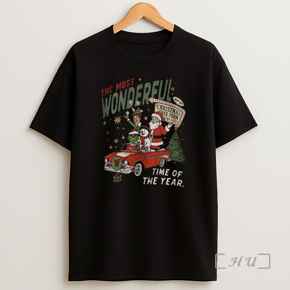 Officials Santa Reindeer Elf Grinch The Most Wonderful Time Of The Year Merry Christmas Premium Shirt Sweatshirt Tee