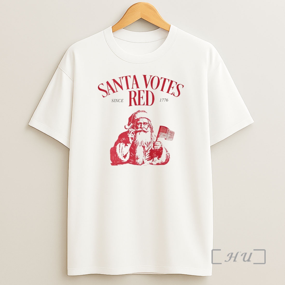Officials Santa Votes Red Since 1776 Christmas Christmas Premium Shirt Sweatshirt Tee