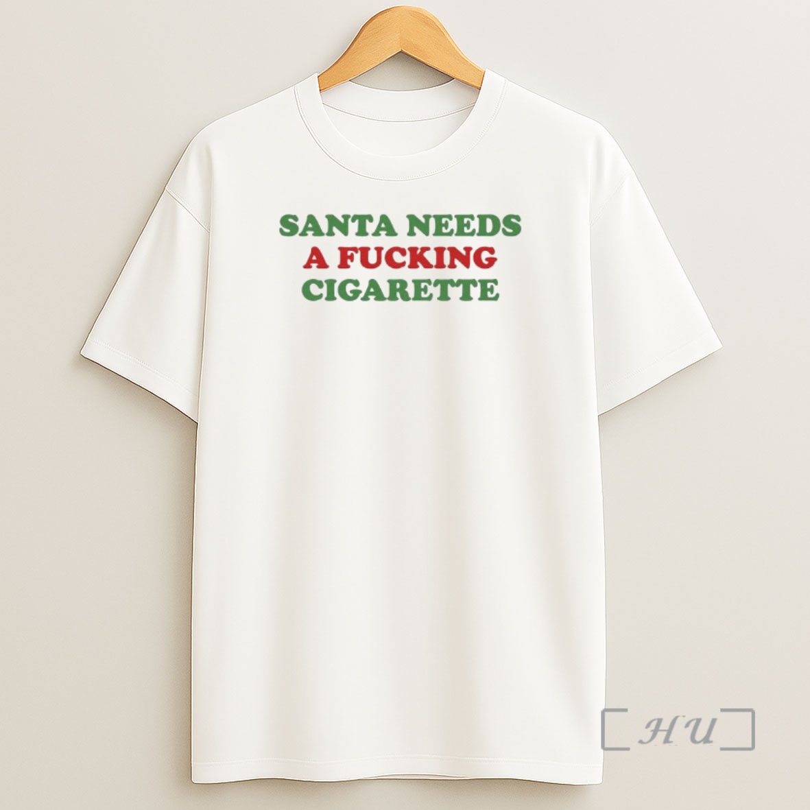 Officials Santa Needs A Fucking Cigarette Ornaments Shirt Sweatshirt Tee