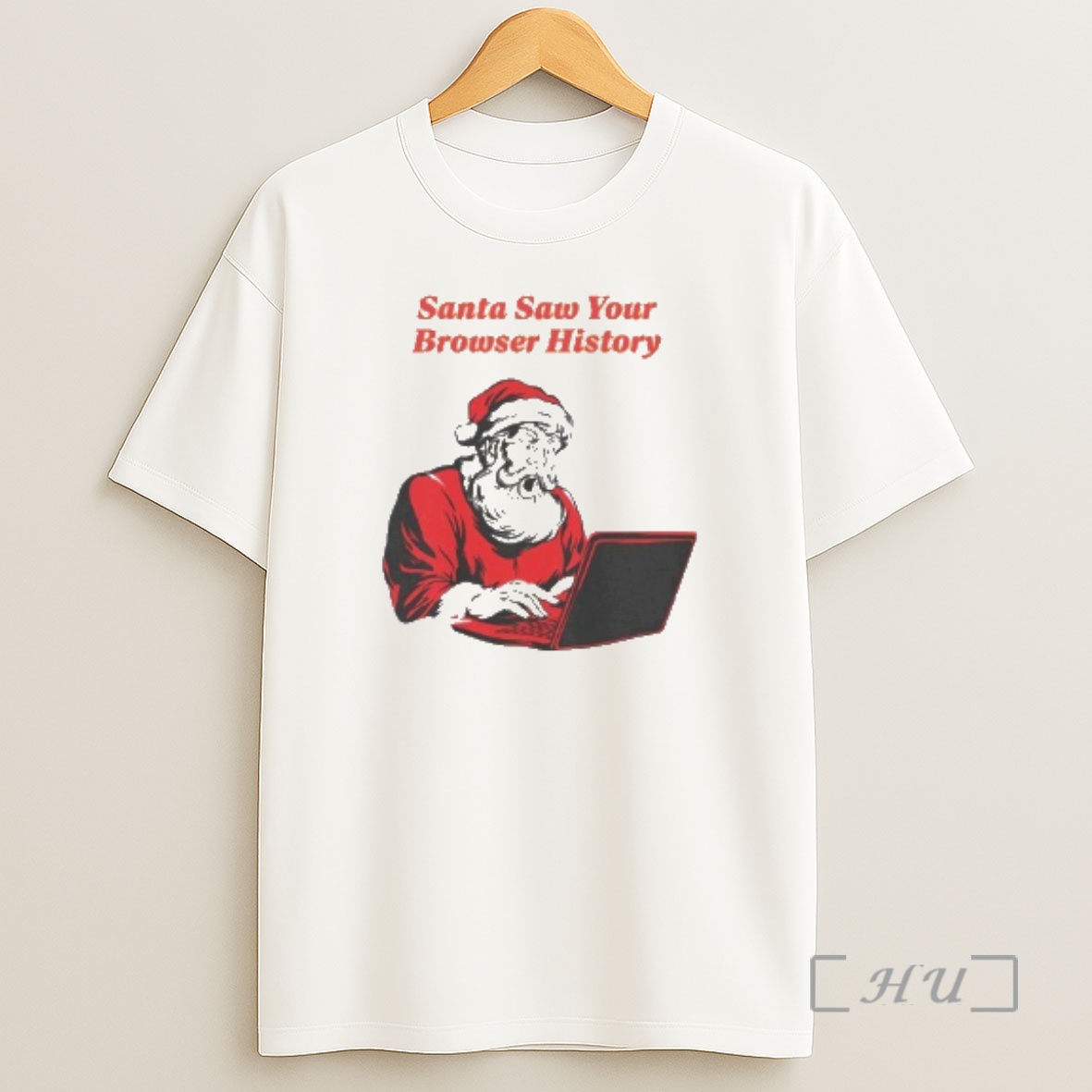 Officials Santa Saw Your Browser History Premium Shirt Sweatshirt Tee