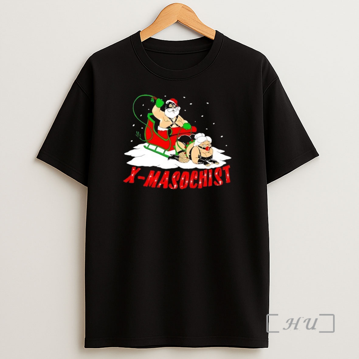Officials Santa Sleigh X Masochist Christmas Shirt Sweatshirt Tee