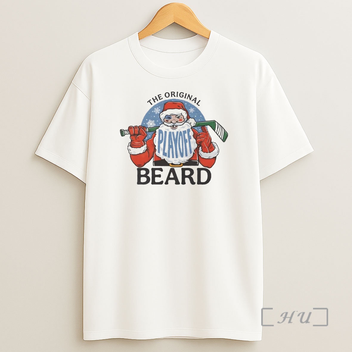 Officials Santa The Playoff Beard Christmas Shirt Sweatshirt Tee