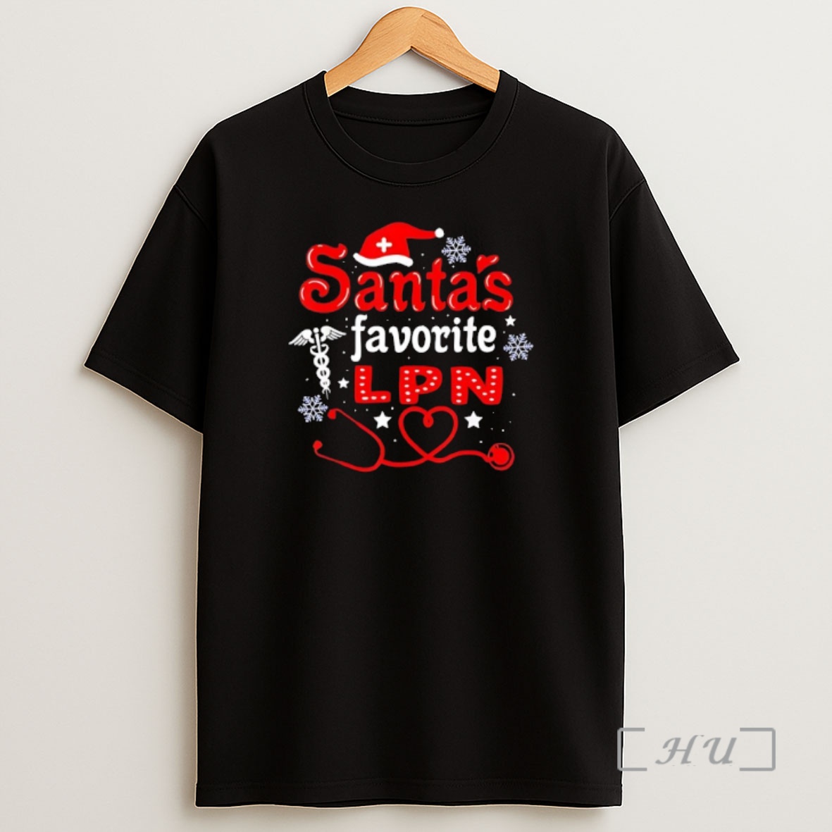 Officials Santas Favorite Lpn Christmas For Nurse Love Shirt Sweatshirt Tee