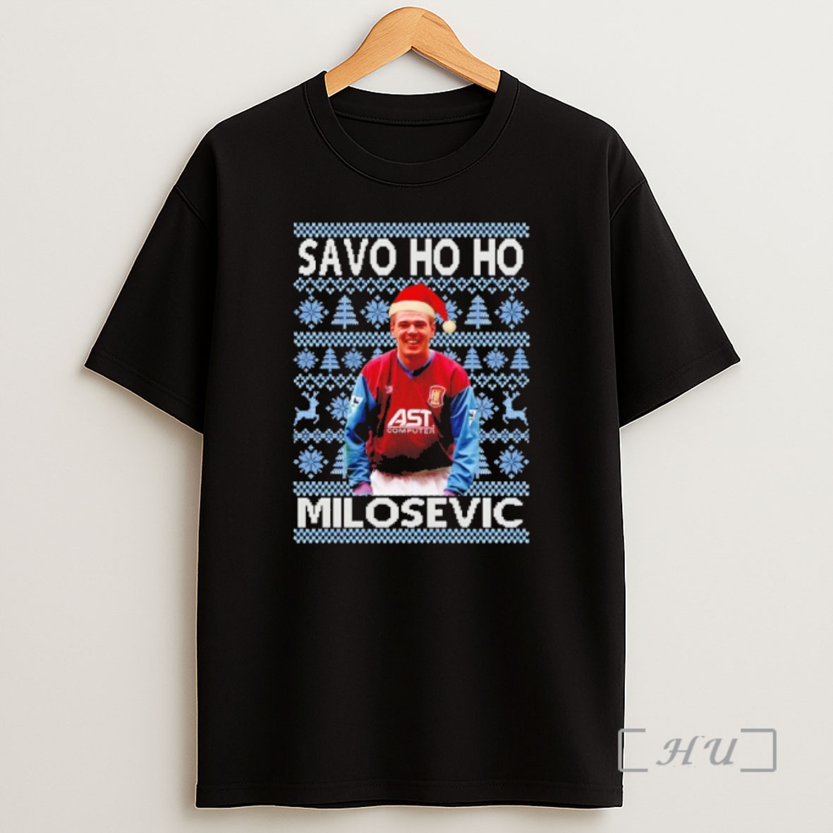 Officials Savo Ho Ho Milosovic Aston Villa Christmas Shirt Sweatshirt Tee