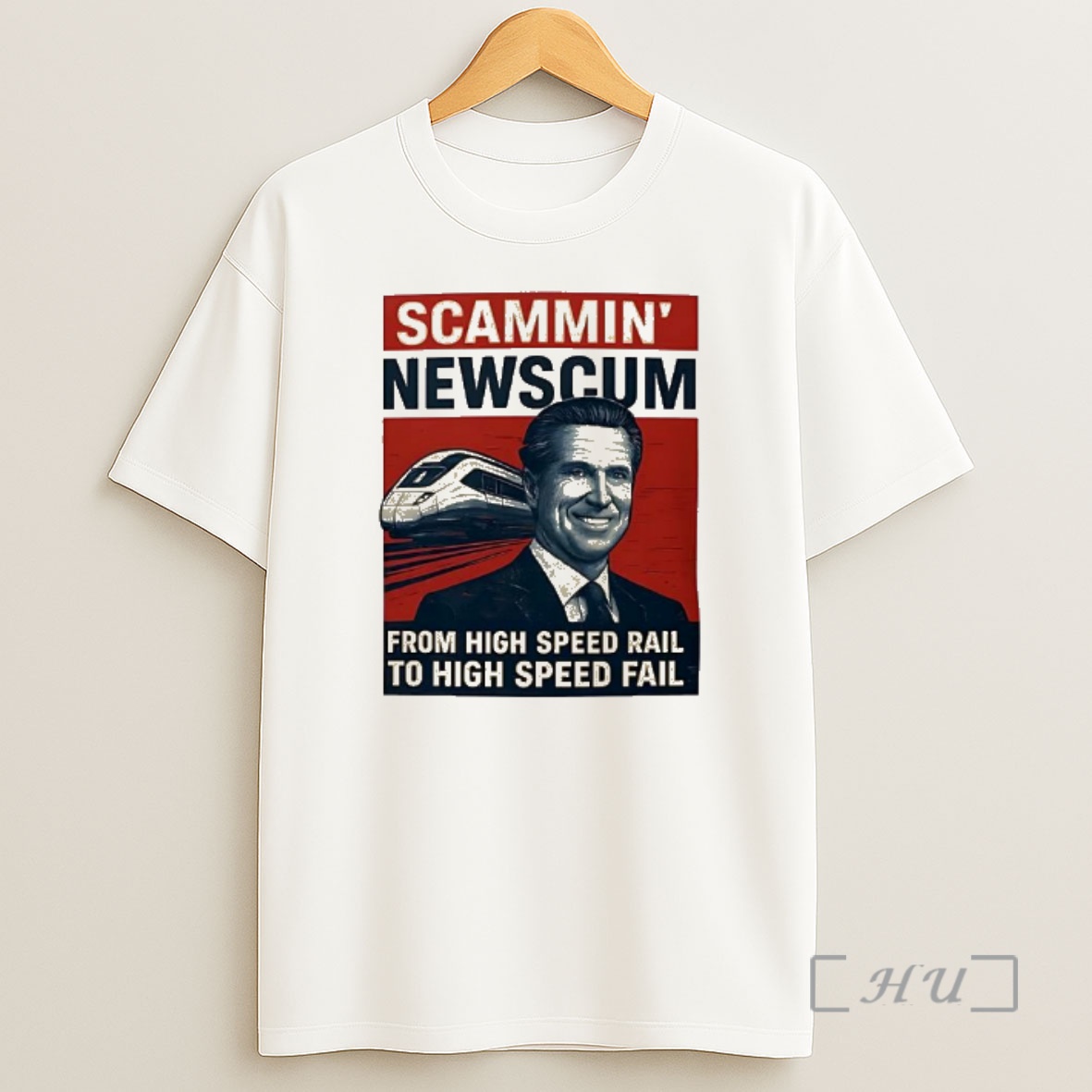 Officials Scammin Newscum Parody From High Speed Rail To High Speed Fail Shirt Sweatshirt Tee