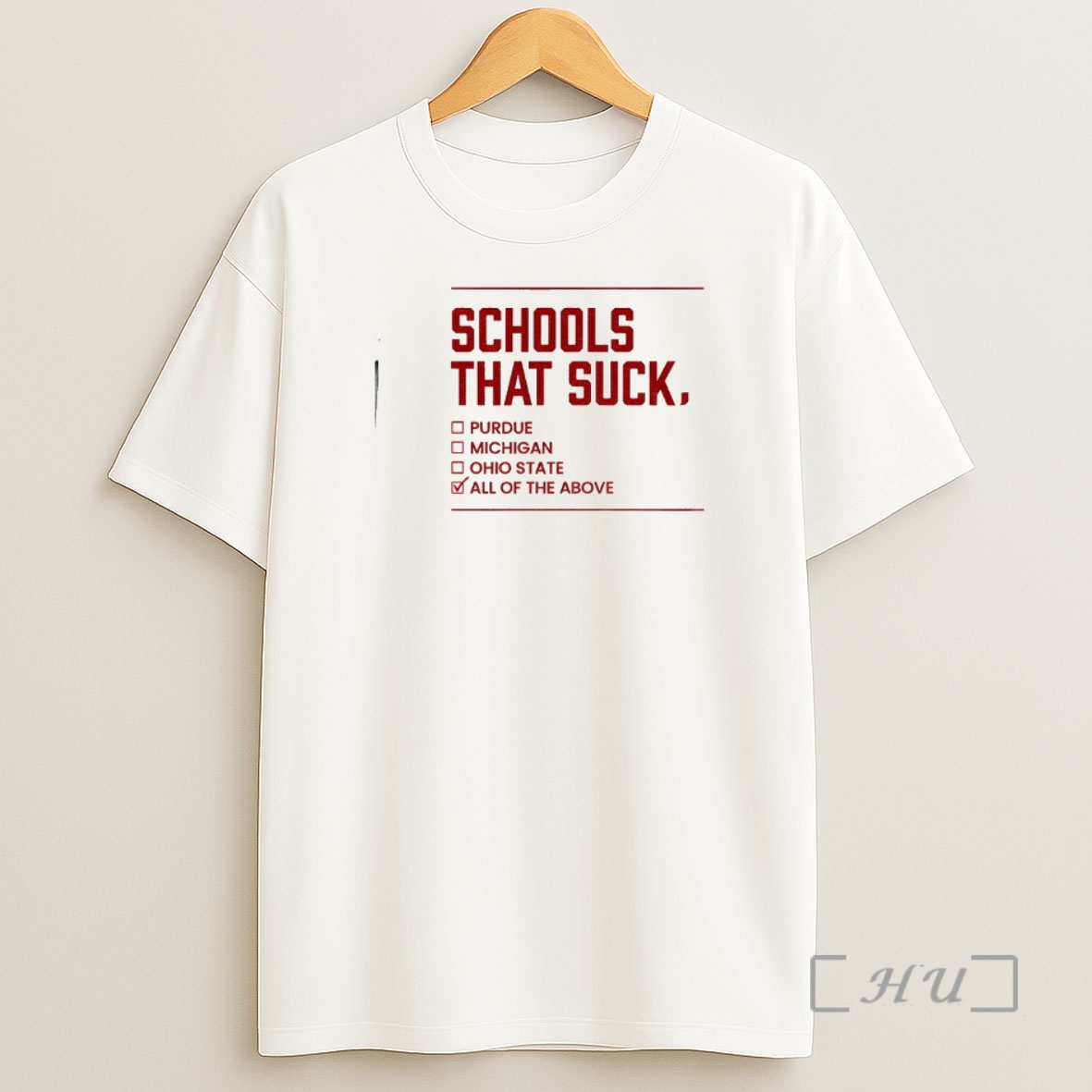 Officials Schools That Suck Checkbox Indiana Hoosier Football Big10 Champions Shirt Sweatshirt Tee
