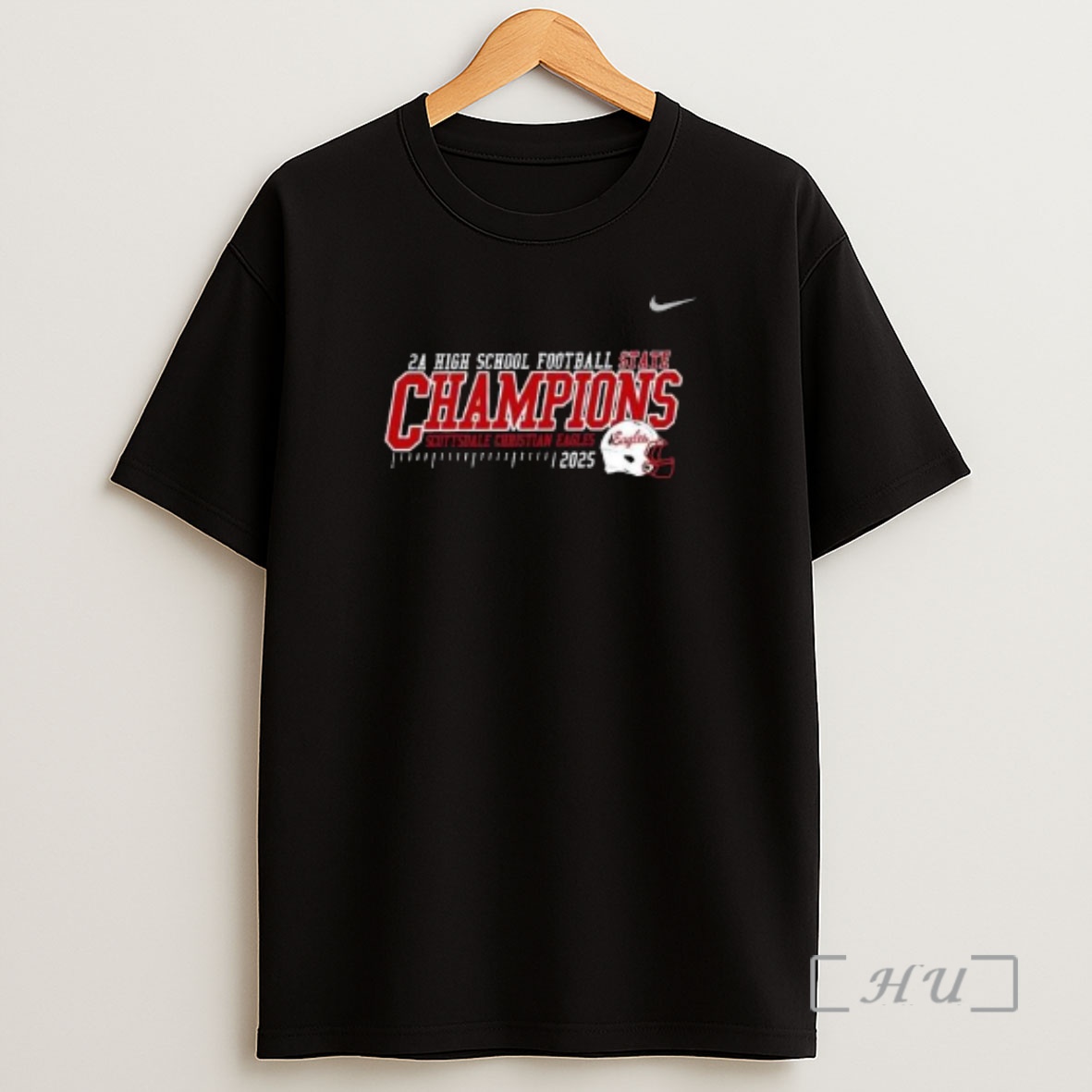 Officials Scottsdale Christian Eagles 2a High School Football State Champions 2025 Circle Black Premium Shirt Sweatshirt Tee