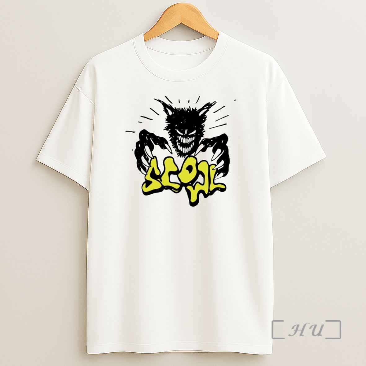 Officials Scowl Scary Cat Circle Premium Shirt Sweatshirt Tee