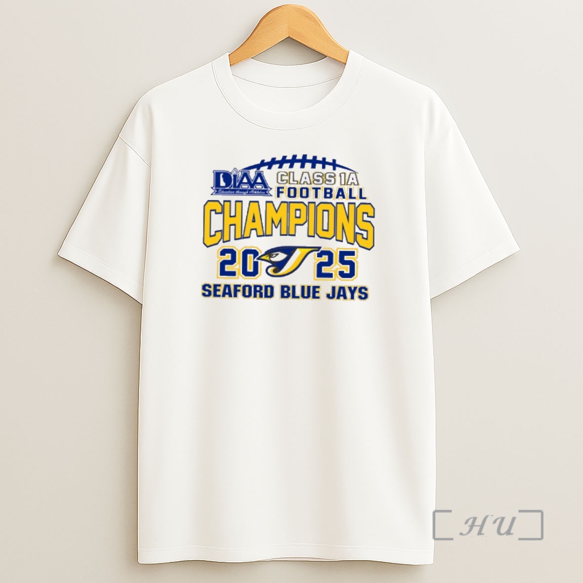Officials Seaford Blue Jays 2025 Diaa Class 1a Football Champions Premium Shirt Sweatshirt Tee