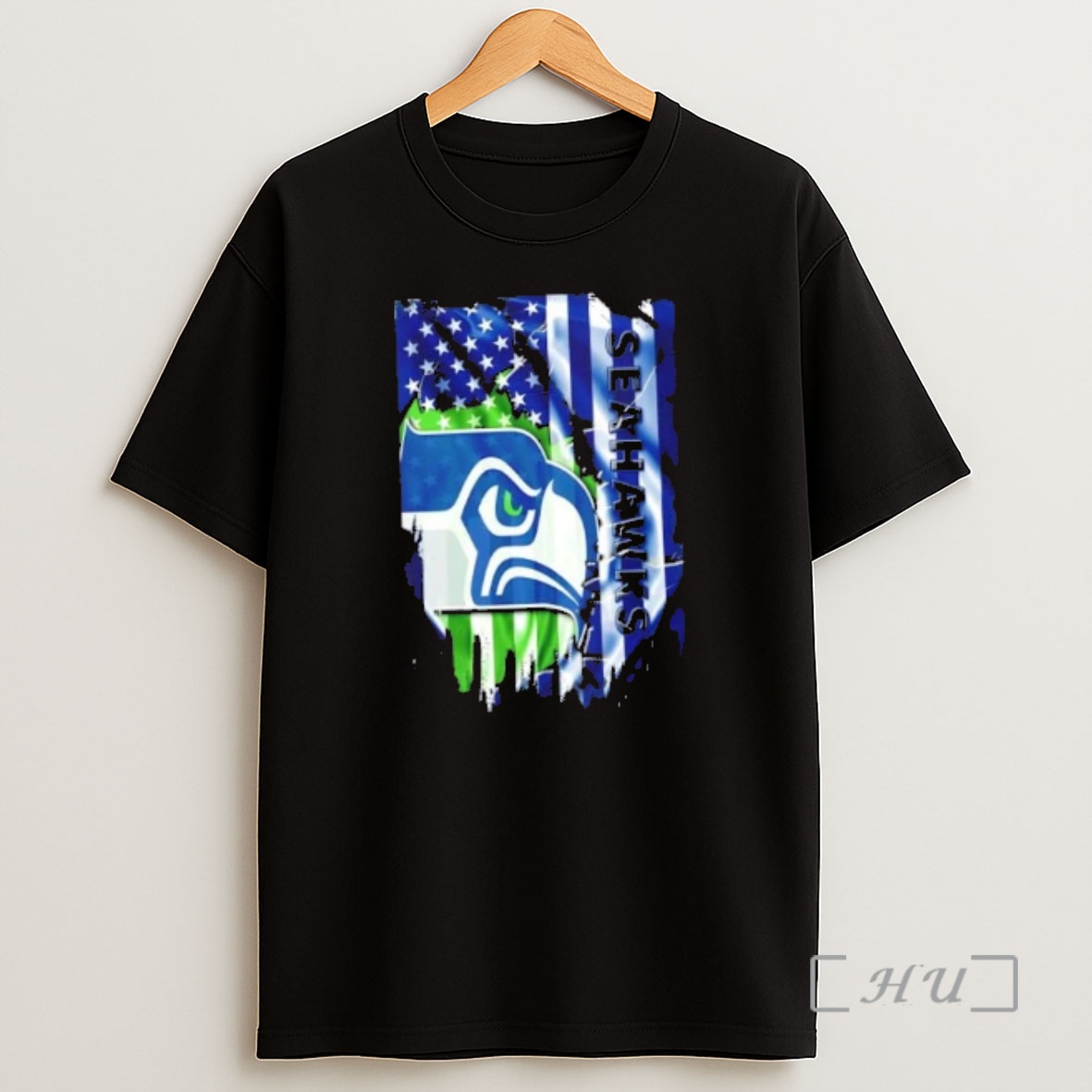Officials Seattle Seahawks Football X American Flag Shirt Sweatshirt Tee