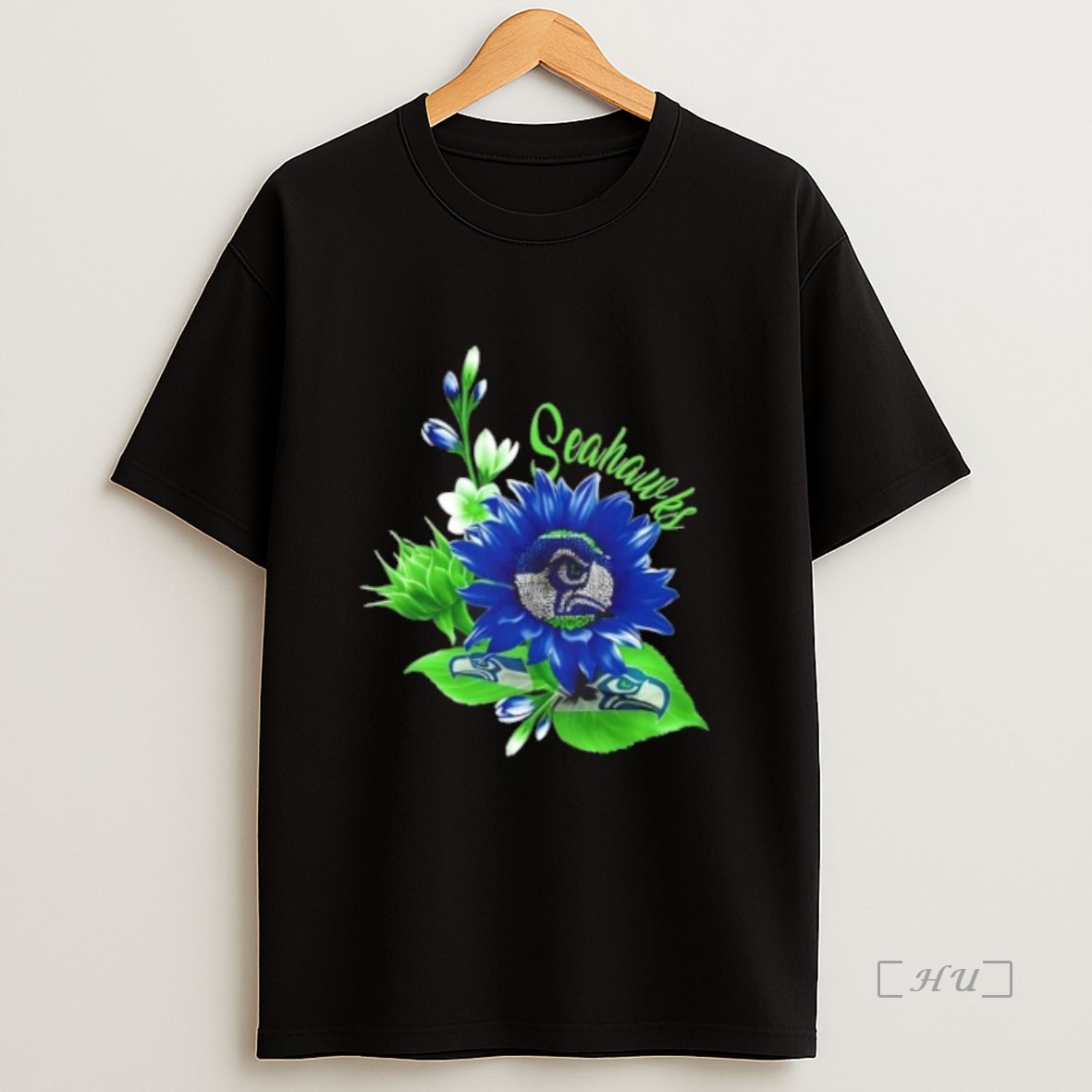 Officials Seattle Seahawks Football X Sunflower Floral Premium Shirt Sweatshirt Tee