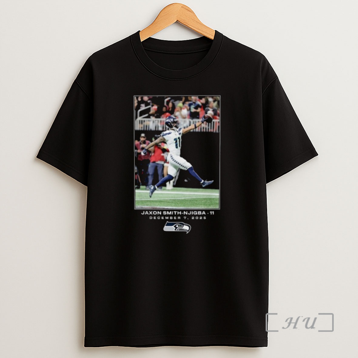 Officials Seattle Seahawks Jaxon Smith Njigba Nfl Flash Features Week 14 Big Tall Shirt Sweatshirt Tee