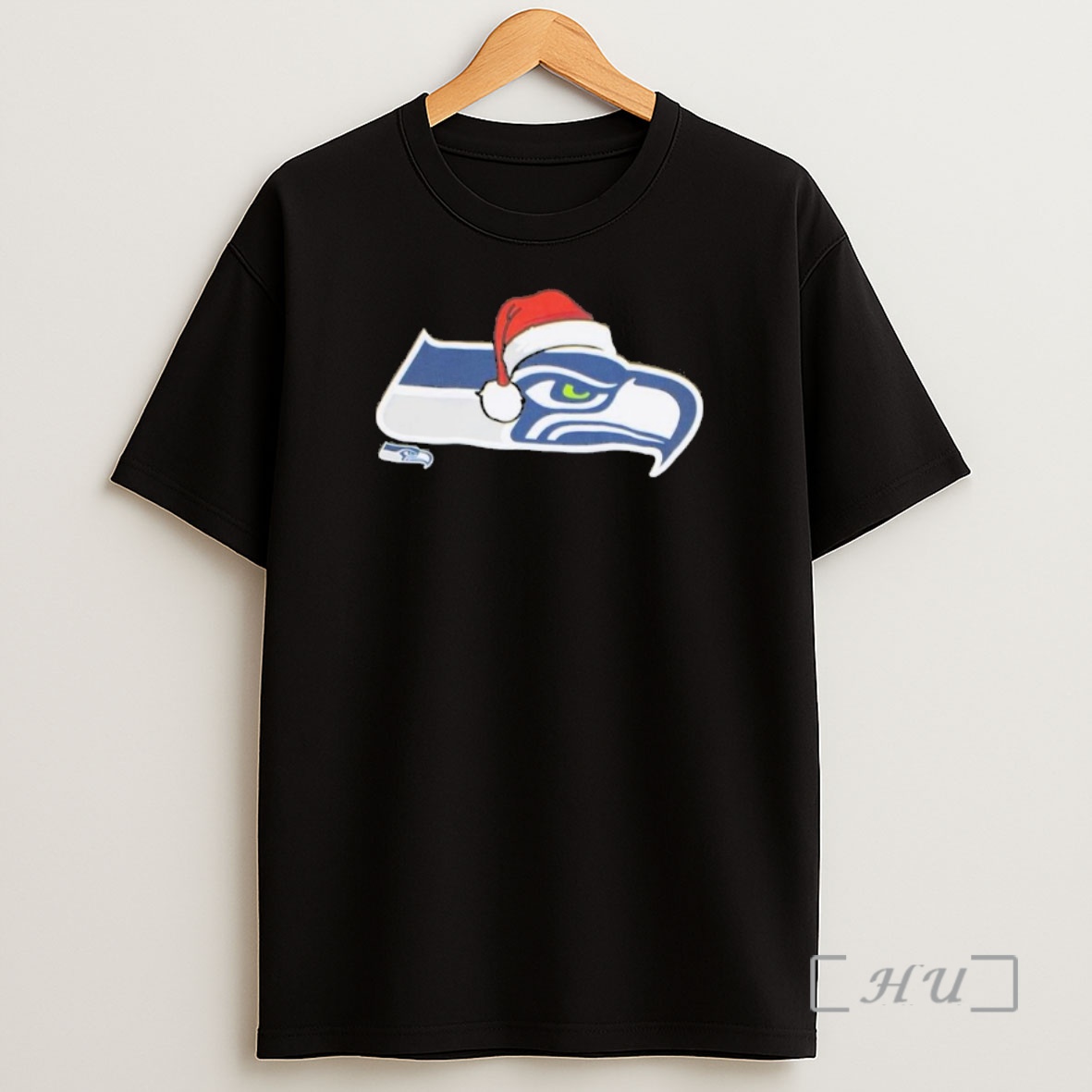 Officials Seattle Seahawks Santa Hat Logo Premium Shirt Sweatshirt Tee