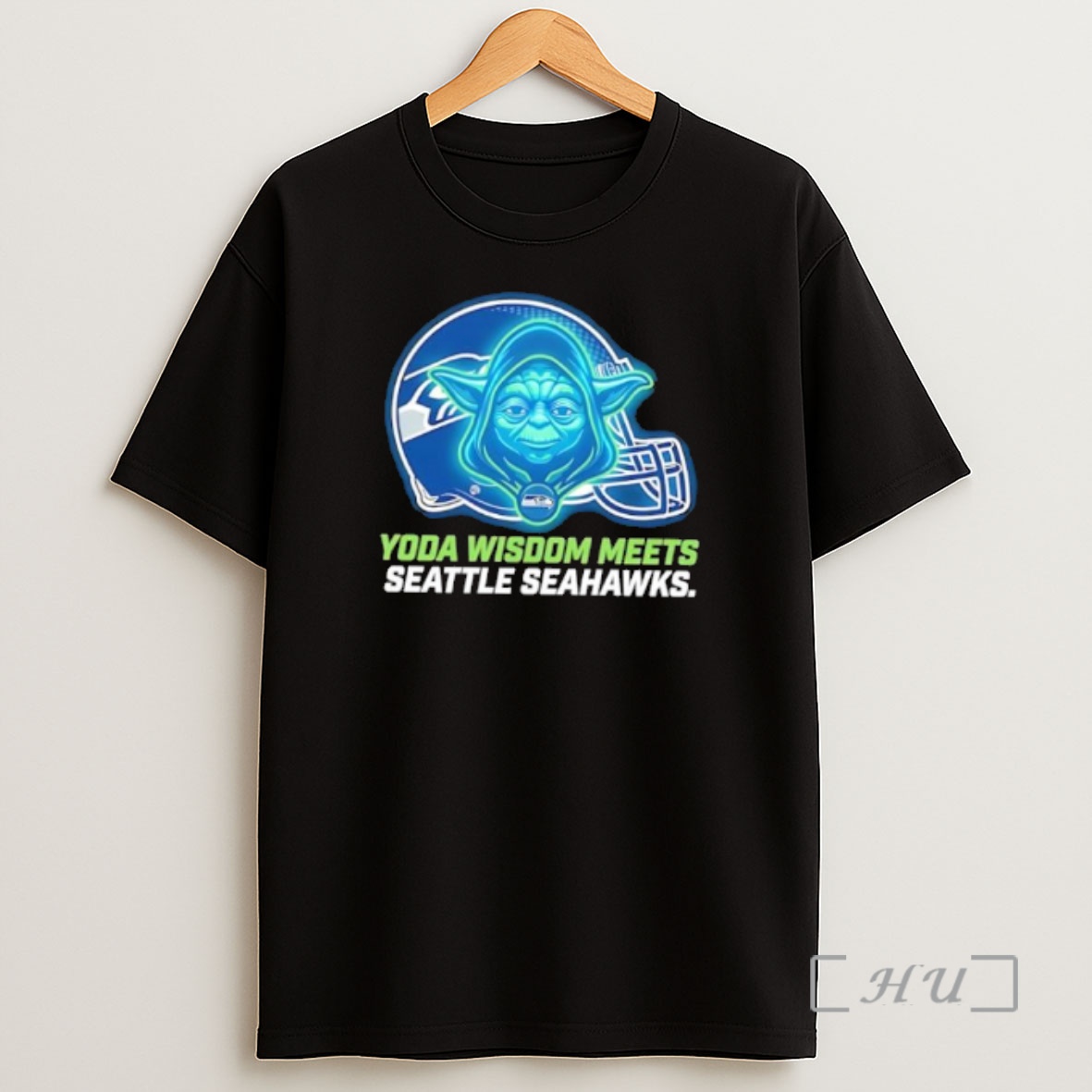 Officials Seattle Seahawks Yoda Wisdom Meets Football Funny Fan Shirt Sweatshirt Tee