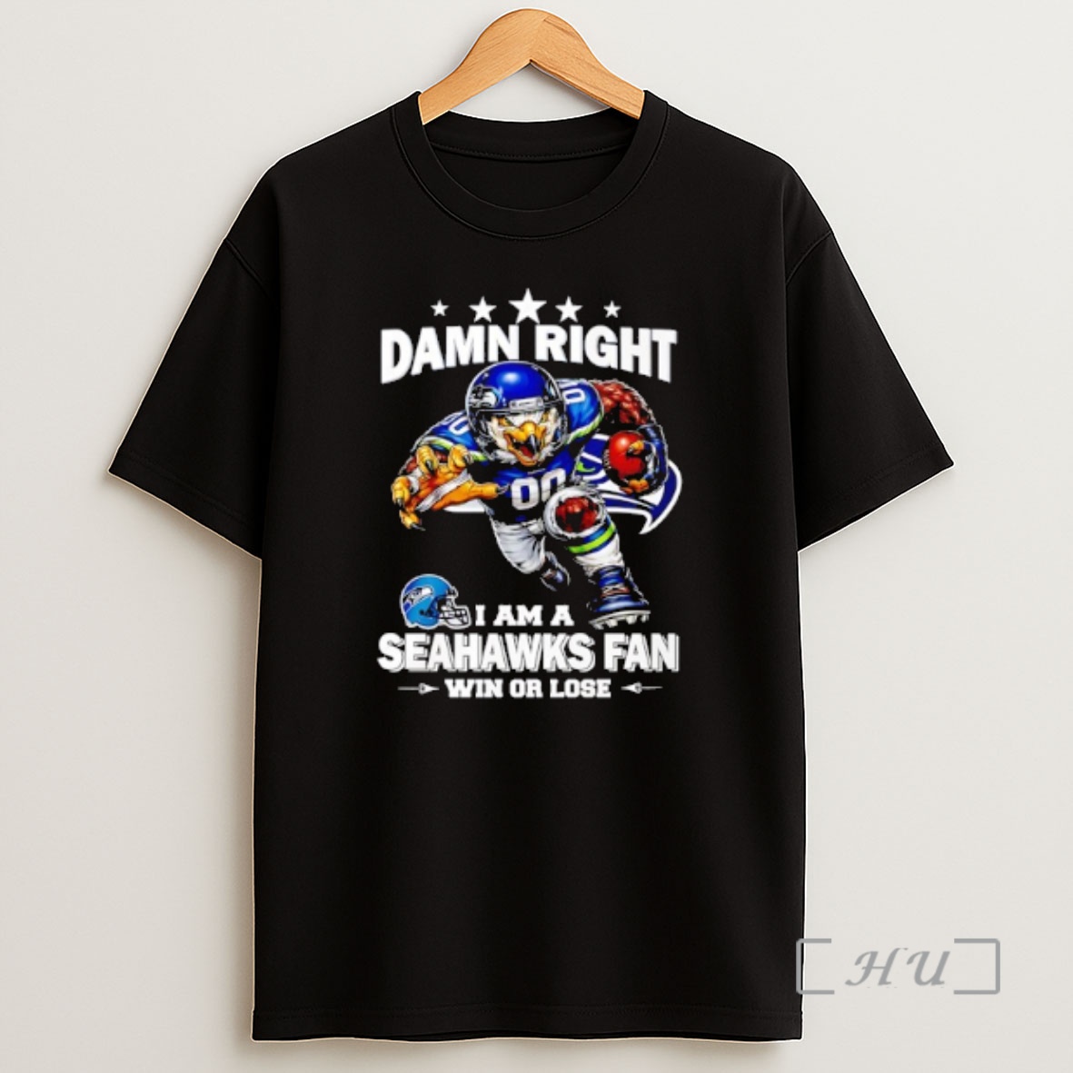 Officials Seattle Seahawks Damn Right I Am A Seahawks Fan Win Or Lose Shirt Sweatshirt Tee