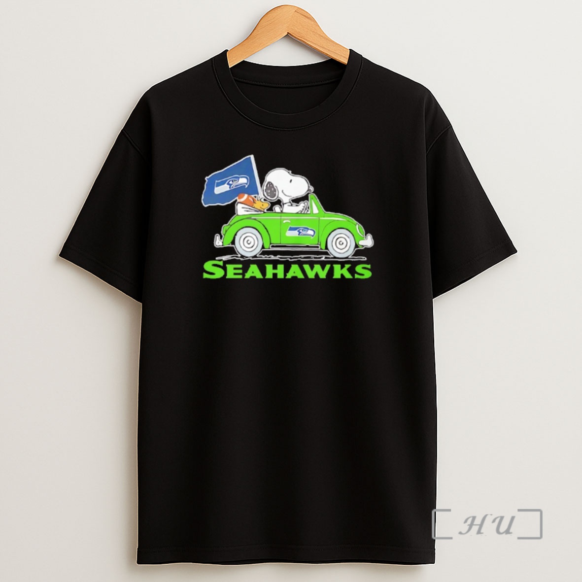 Officials Seattle Seahawks X Snoopy And Woodstock Driving Car 2025 Shirt Sweatshirt Tee