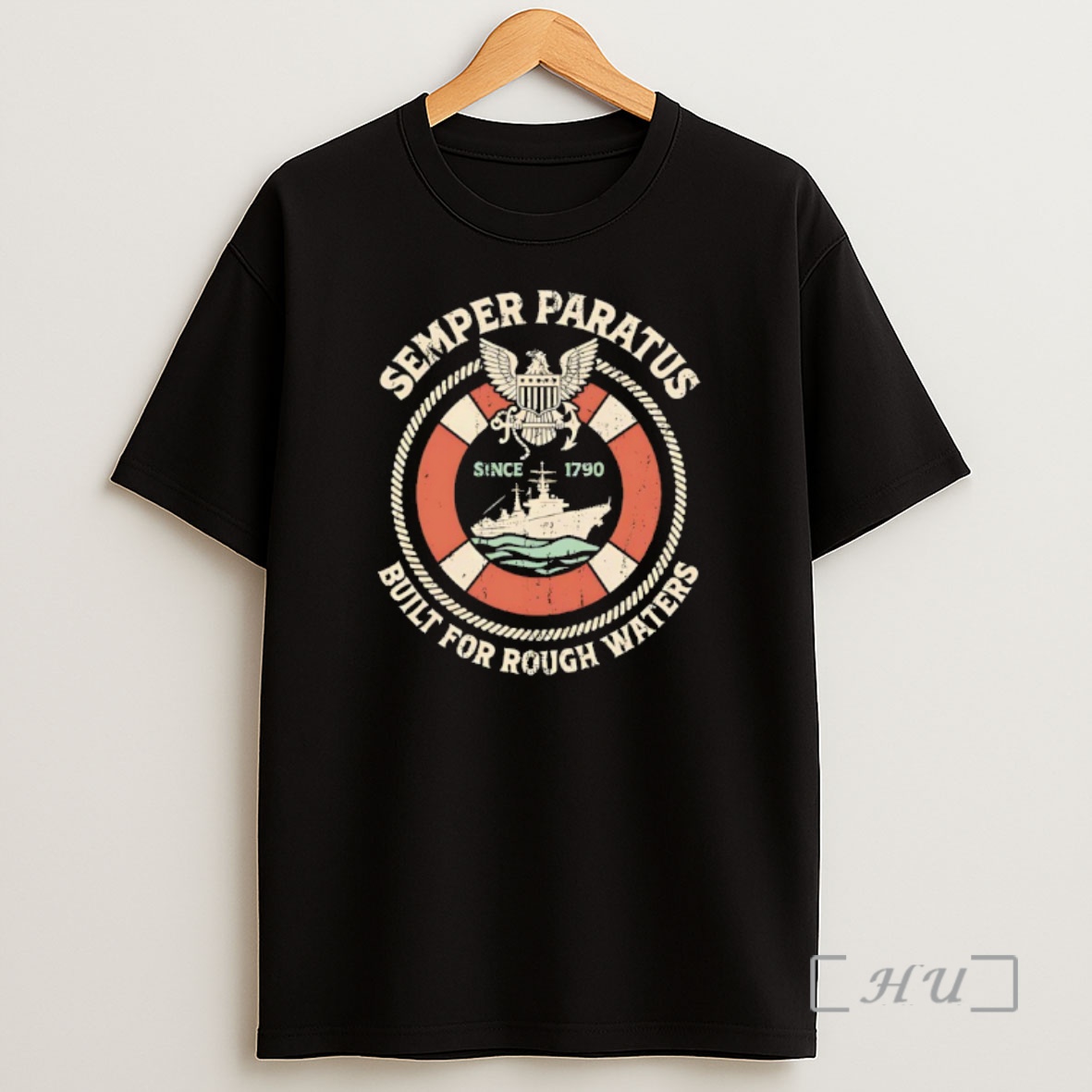 Officials Semper Paratus Built For Rough Waters Since 1790 Retro Shirt Sweatshirt Tee