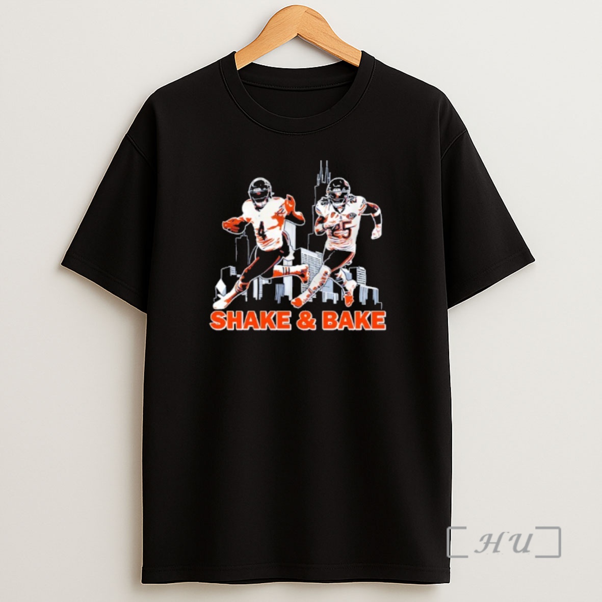 Officials Shake And Bake Swift And Monangai Chicago Bears Shirt Sweatshirt Tee