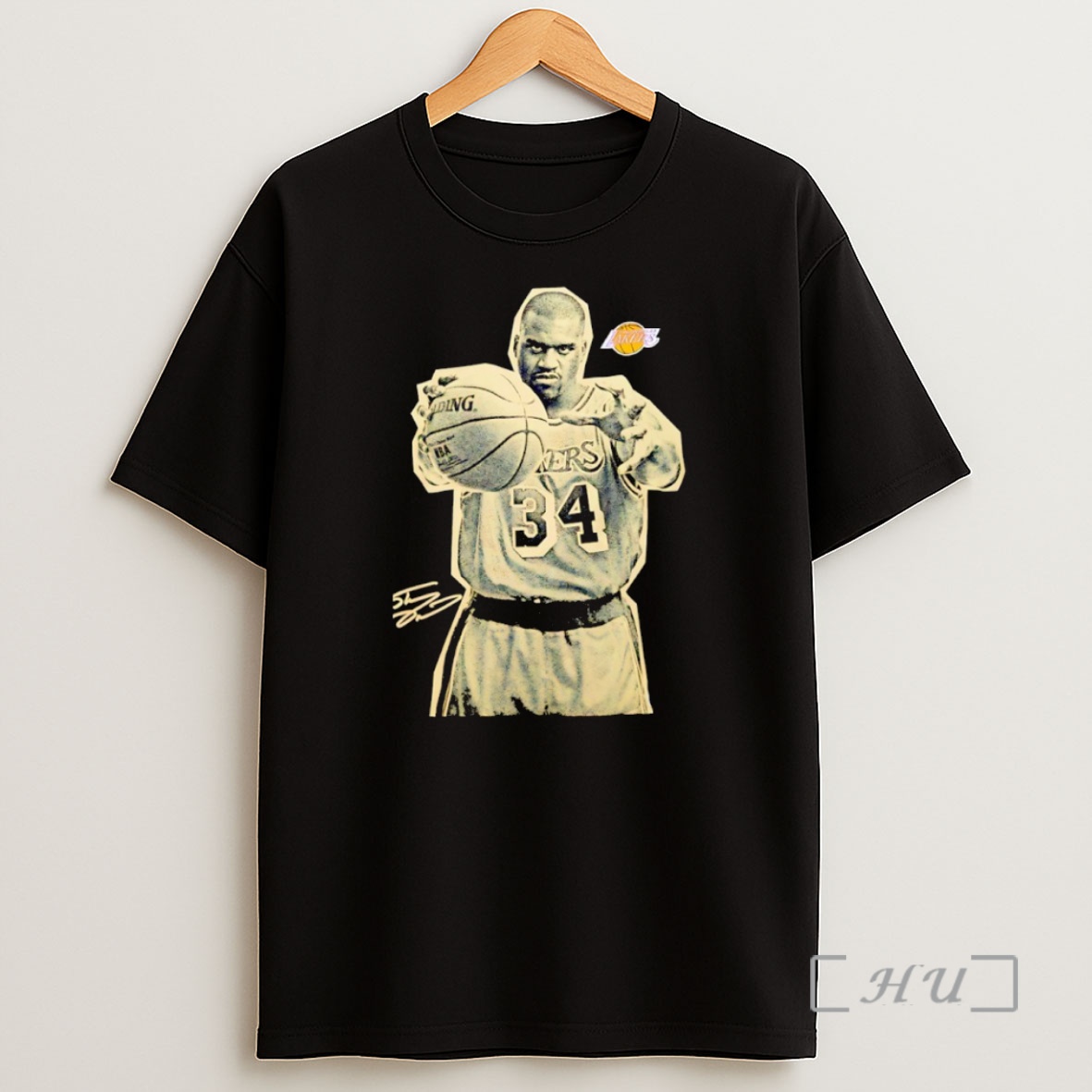 Officials Shaquille Oneal Los Angeles Lakers Nba Vintage Signature Premium Shirt Sweatshirt Tee