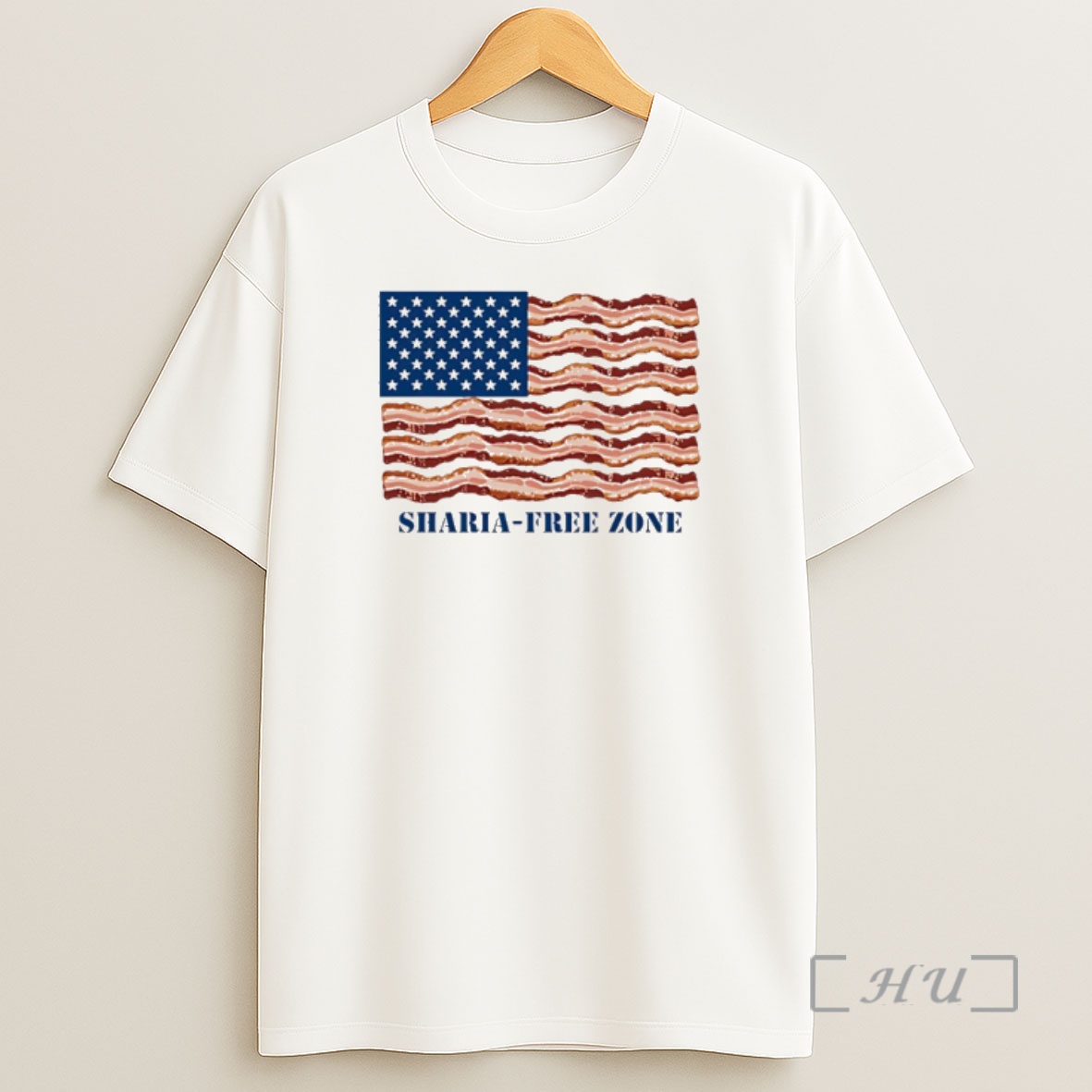 Officials Sharia Free Zone Usa Flag Shirt Sweatshirt Tee