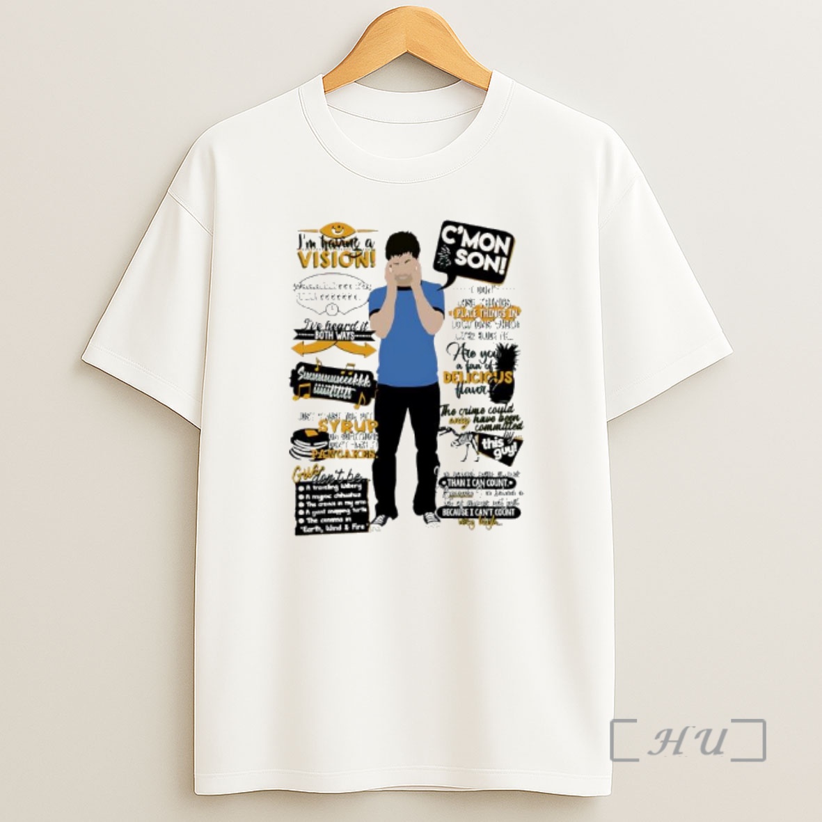 Officials Shawn Spencer Cmon Son Kelly Green Psych Tv Show Quotes Graphic Shirt Sweatshirt Tee