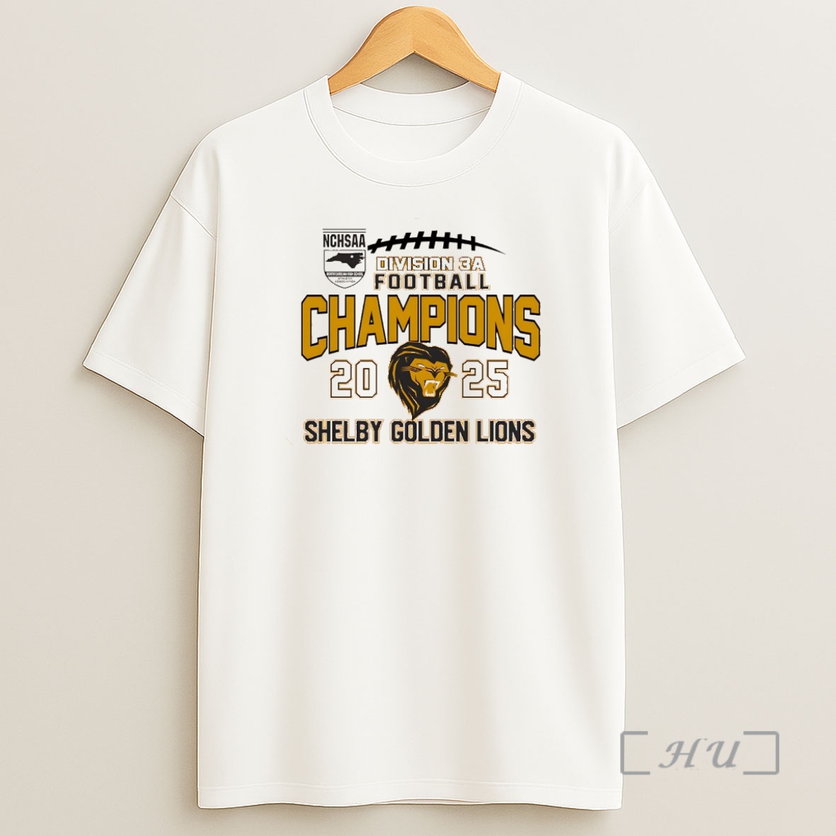 Officials Shelby Golden Lions 2025 Nchsaa Division 3a Football Champions Christmas Shirt Sweatshirt Tee