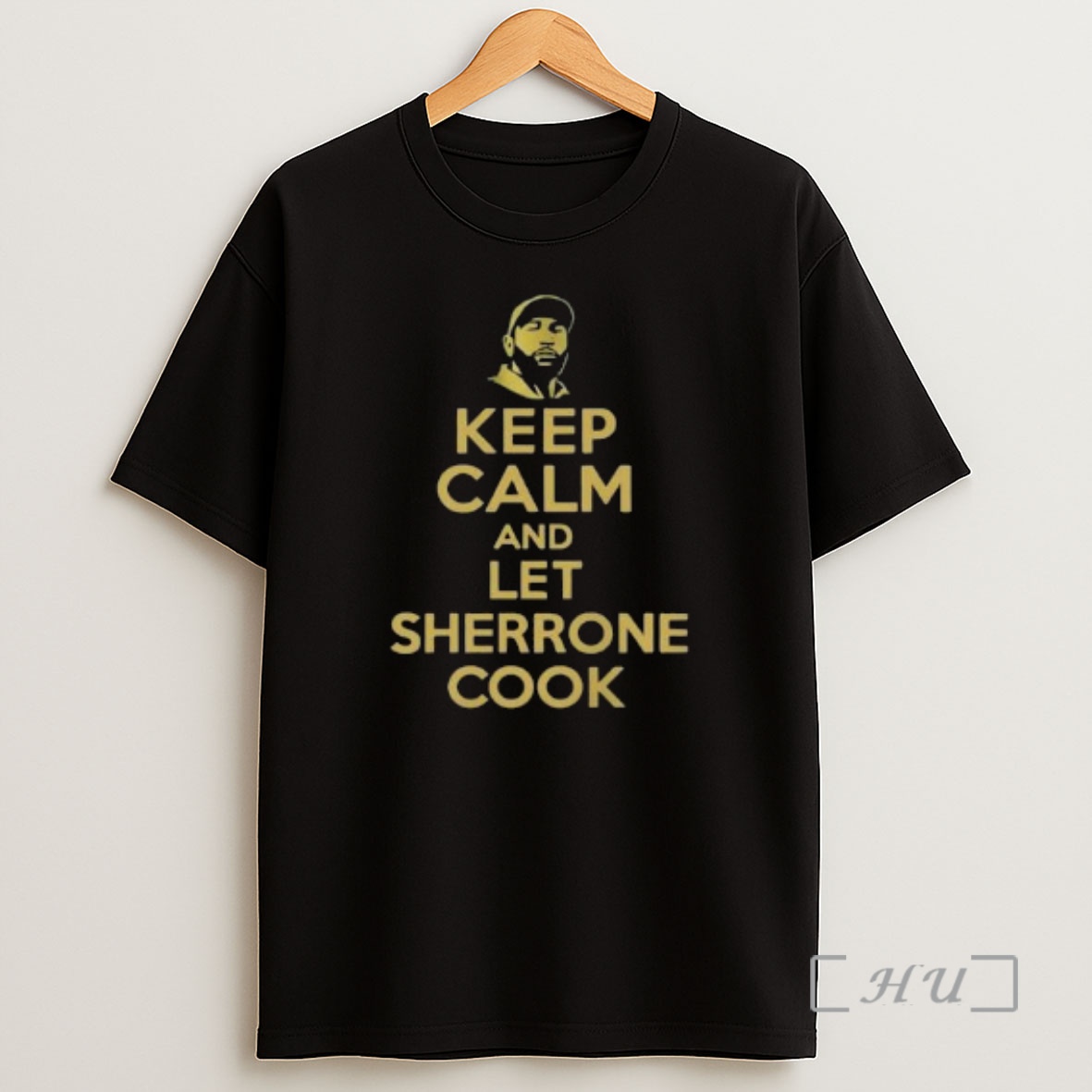 Officials Sherrone Moore Keep Calm And Let Sherrone Cook Don Thomas Circle Black Shirt Sweatshirt Tee