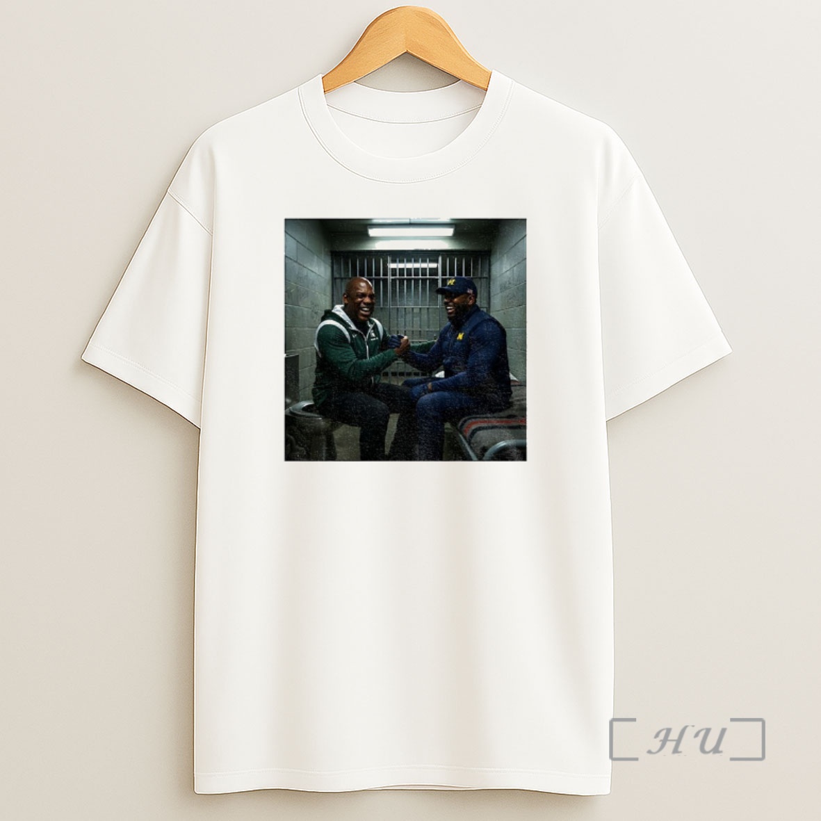 Officials Sherrone Moore Vs Mel Tucker Go Blue In Prison Shirt Sweatshirt Tee