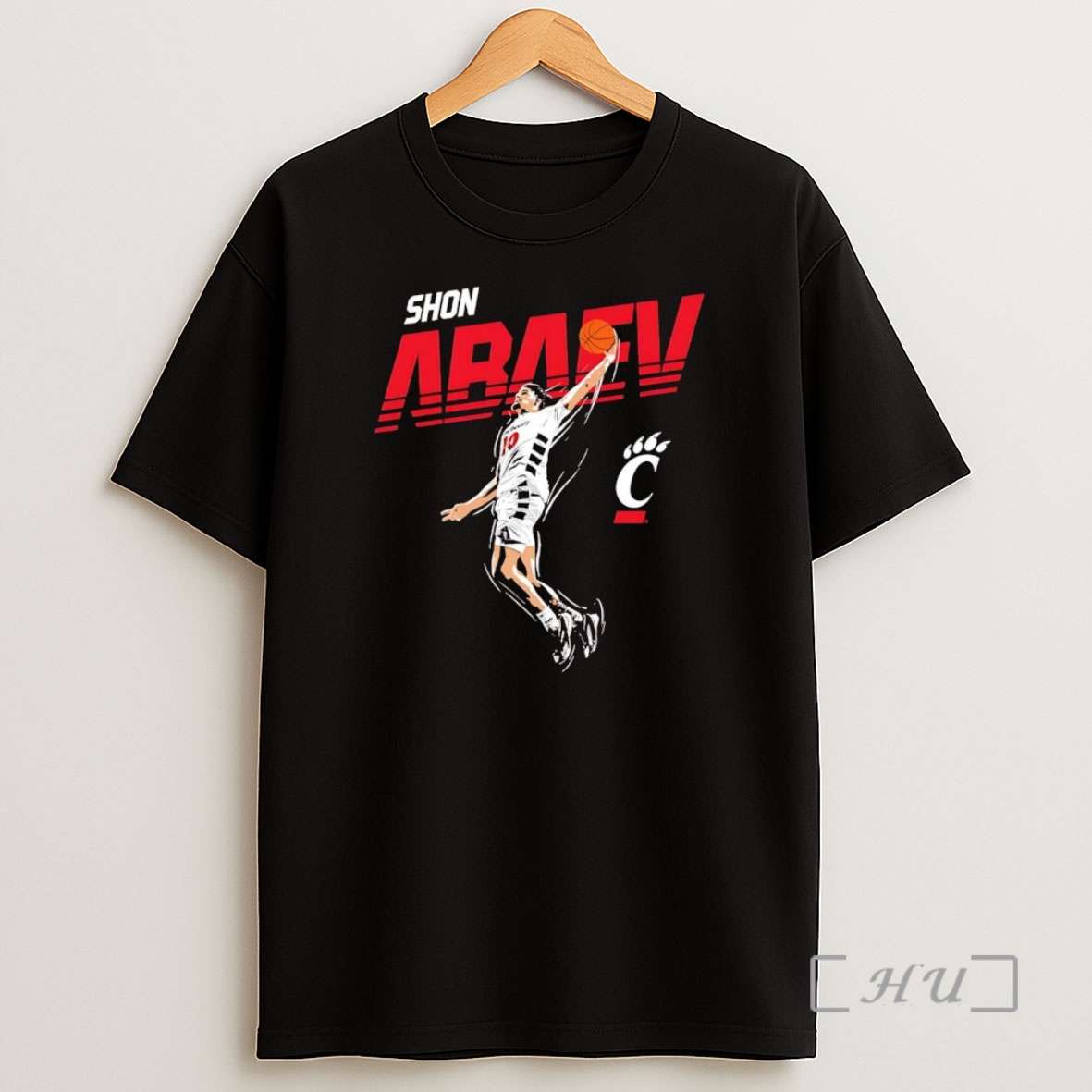 Officials Shon Abaev Slam Dunk Cincinnati Bearcats Premium Shirt Sweatshirt Tee