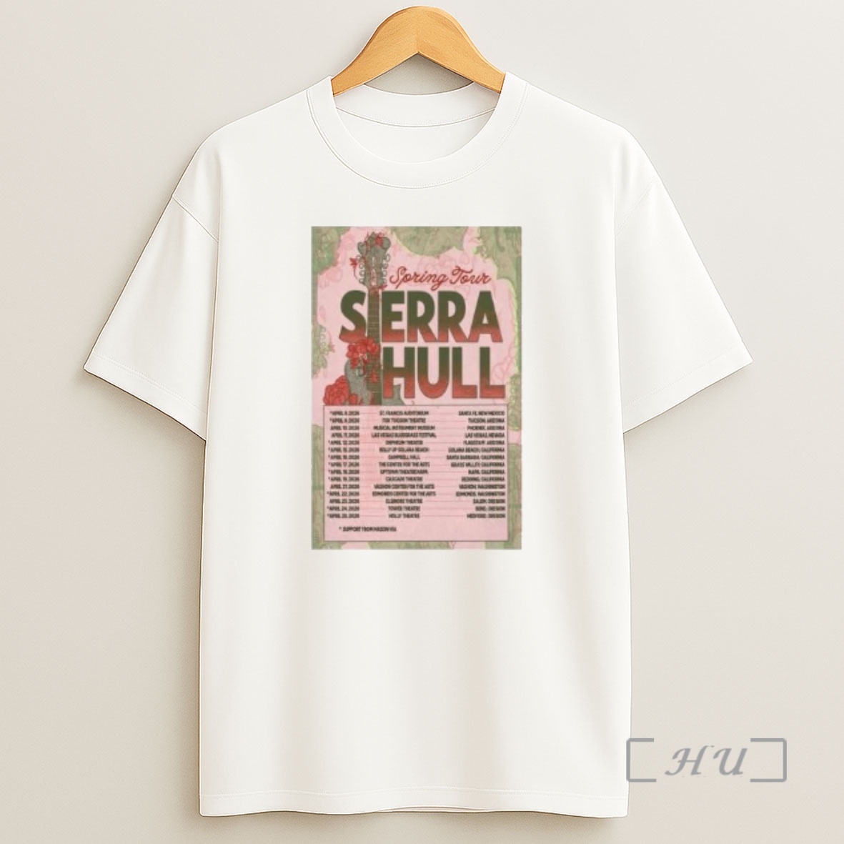 Officials Sierra Hull Spring Tour 2026 Circle White Shirt Sweatshirt Tee