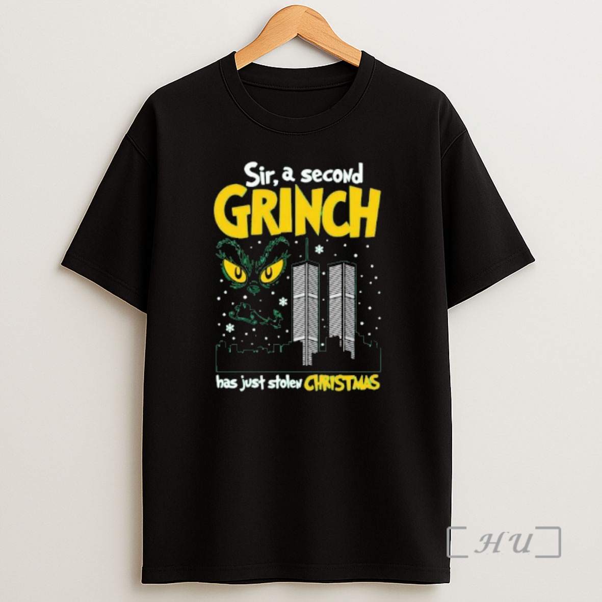 Officials Sir A Second Character Has Just Stolen Christmas Grinch 9 11 Attacks Premium Shirt Sweatshirt Tee