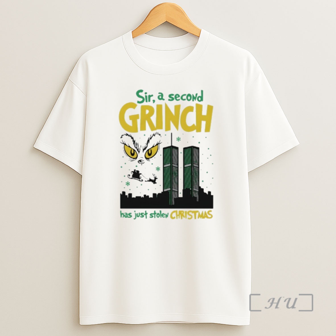 Officials Sir A Second Grinch Has Just Stolen Christmas Premium Shirt Sweatshirt Tee