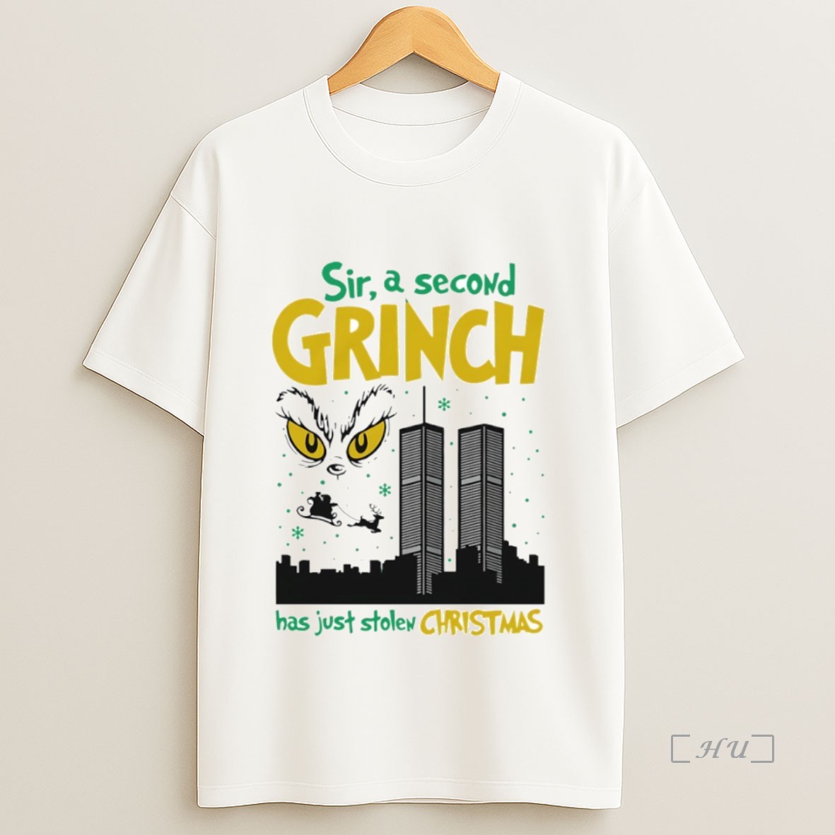 Officials Sir A Second Character Has Just Stolen Christmas Grinch Circle Premium Shirt Sweatshirt Tee