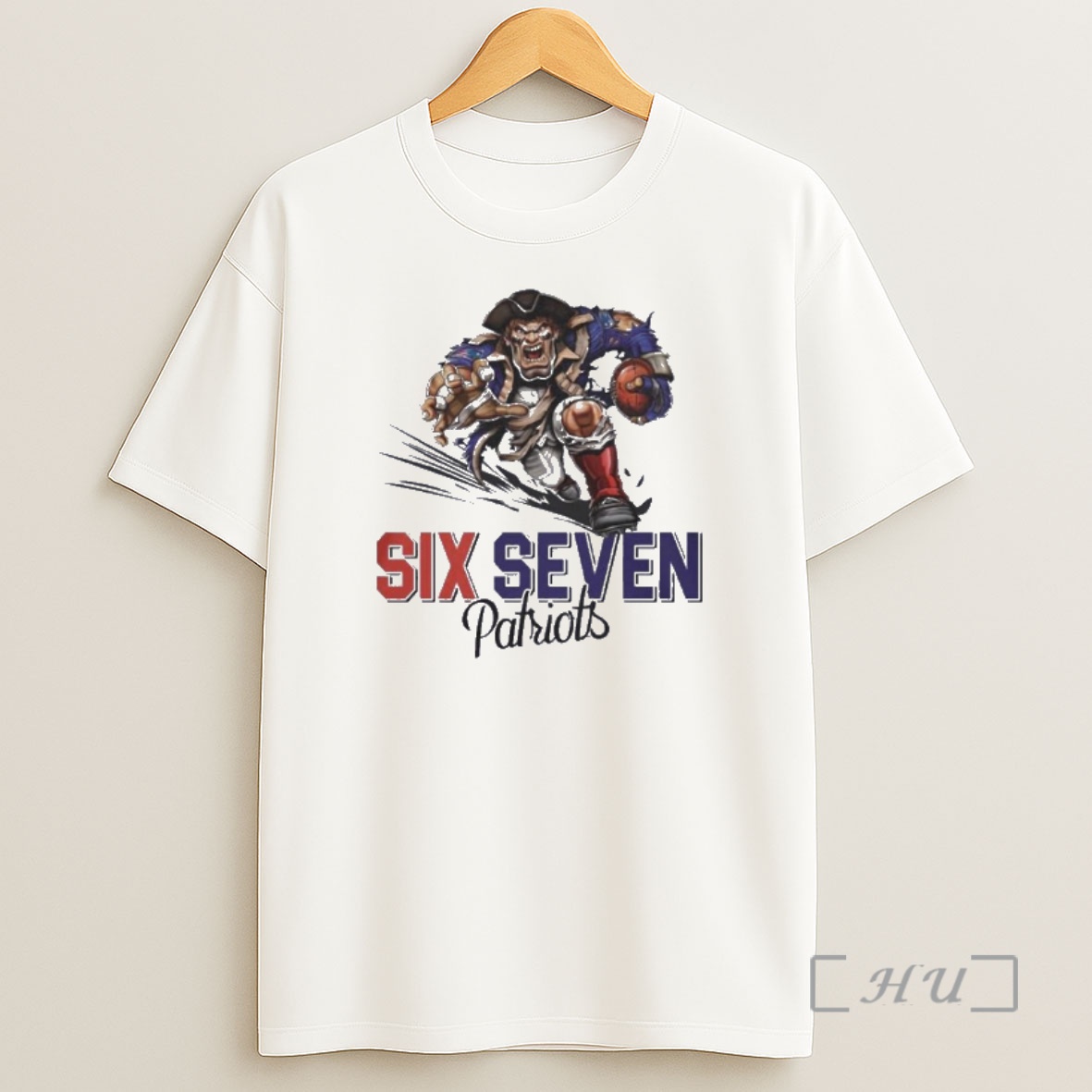 Officials Six Seven New England Patriots Mascot Premium Shirt Sweatshirt Tee