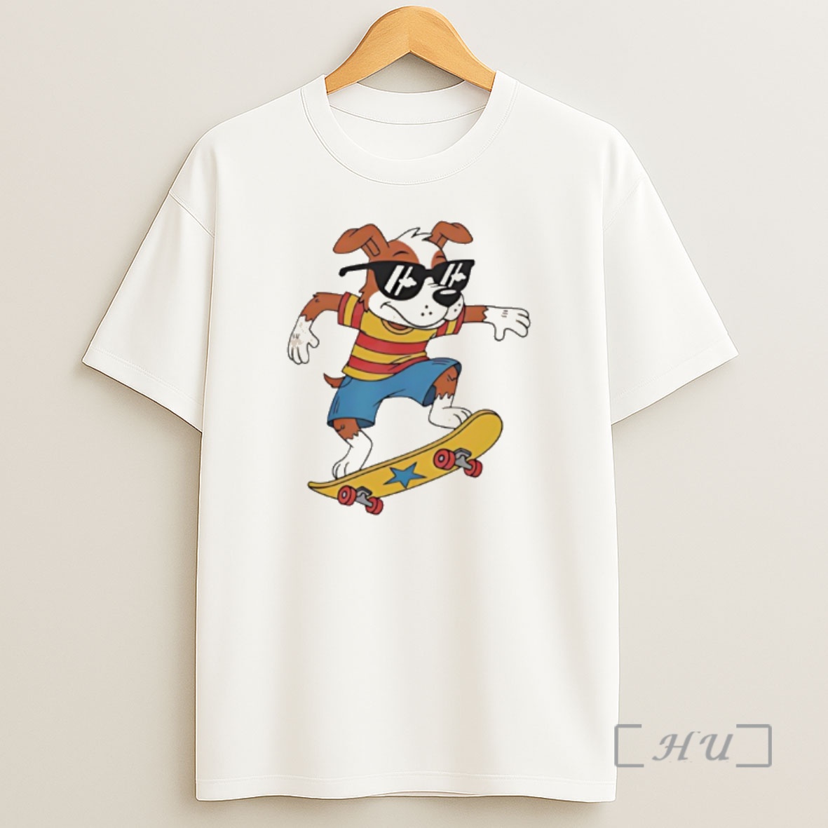 Officials Skateboarding Dog Cartoon Shirt Sweatshirt Tee