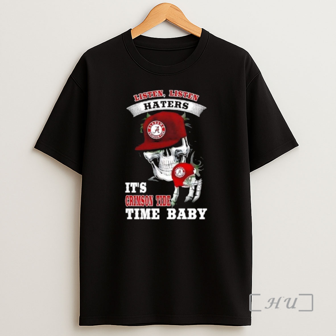 Officials Skeleton Alabama Crimson Tide Sports Listen Listen Haters Its Crimson Tide Time Baby Shirt Sweatshirt Tee 1