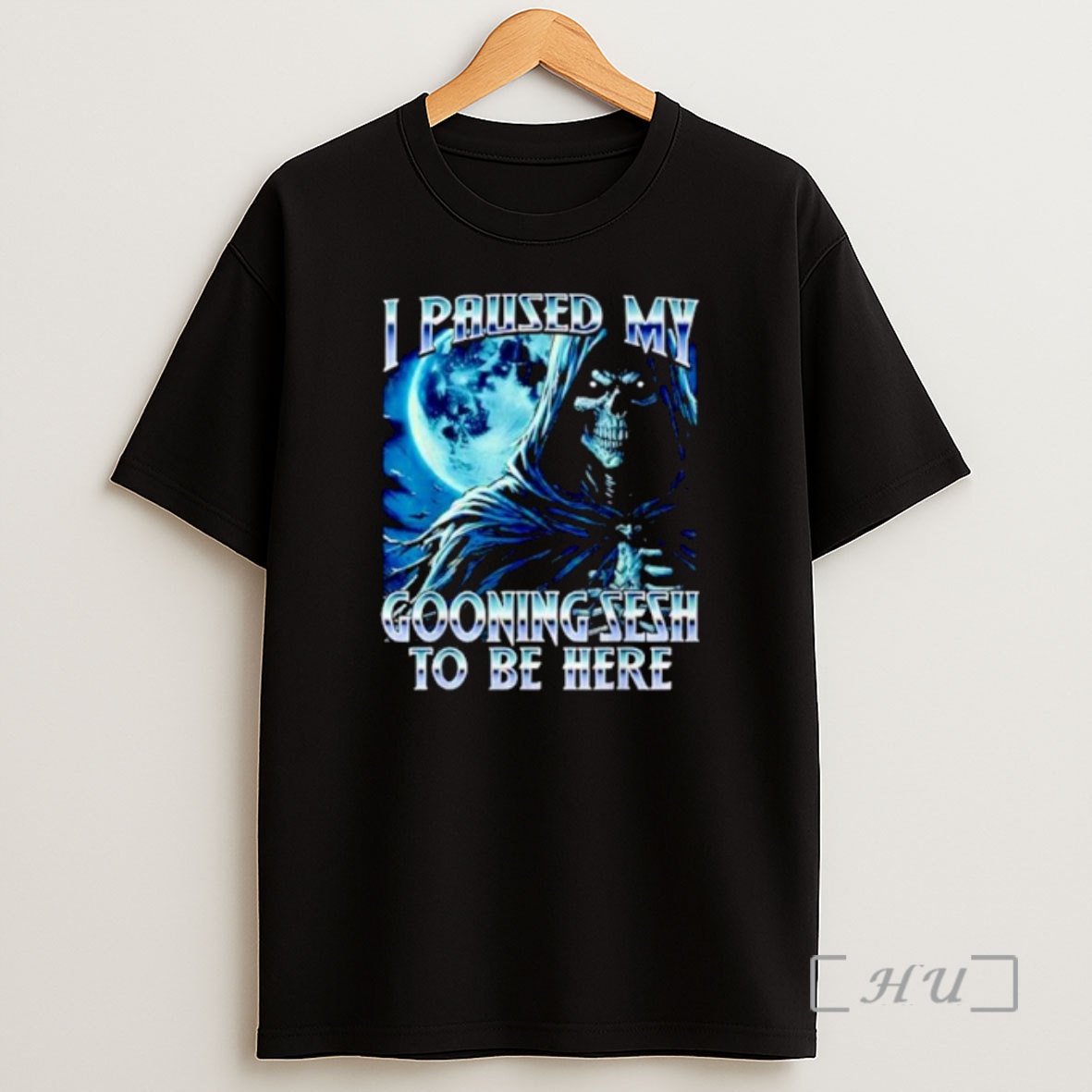 Officials Skeleton I Paused My Gooning Sesh To Be Here Ornaments Shirt Sweatshirt Tee