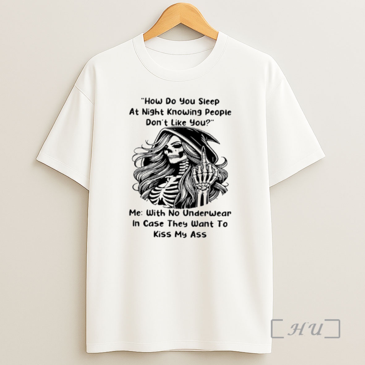 Officials Skull How Do You Sleep At Night Knowing People Dont Like You Premium Shirt Sweatshirt Tee