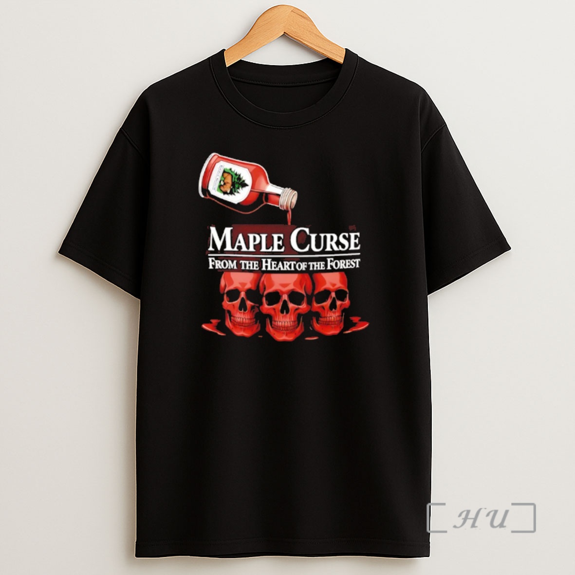 Officials Skulls Maple Curse From The Heart Of The Forest Graphic Shirt Sweatshirt Tee